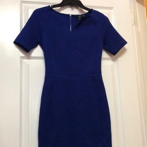 Royal blue dress